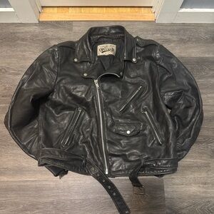 Vintage Moto Biker Jacket